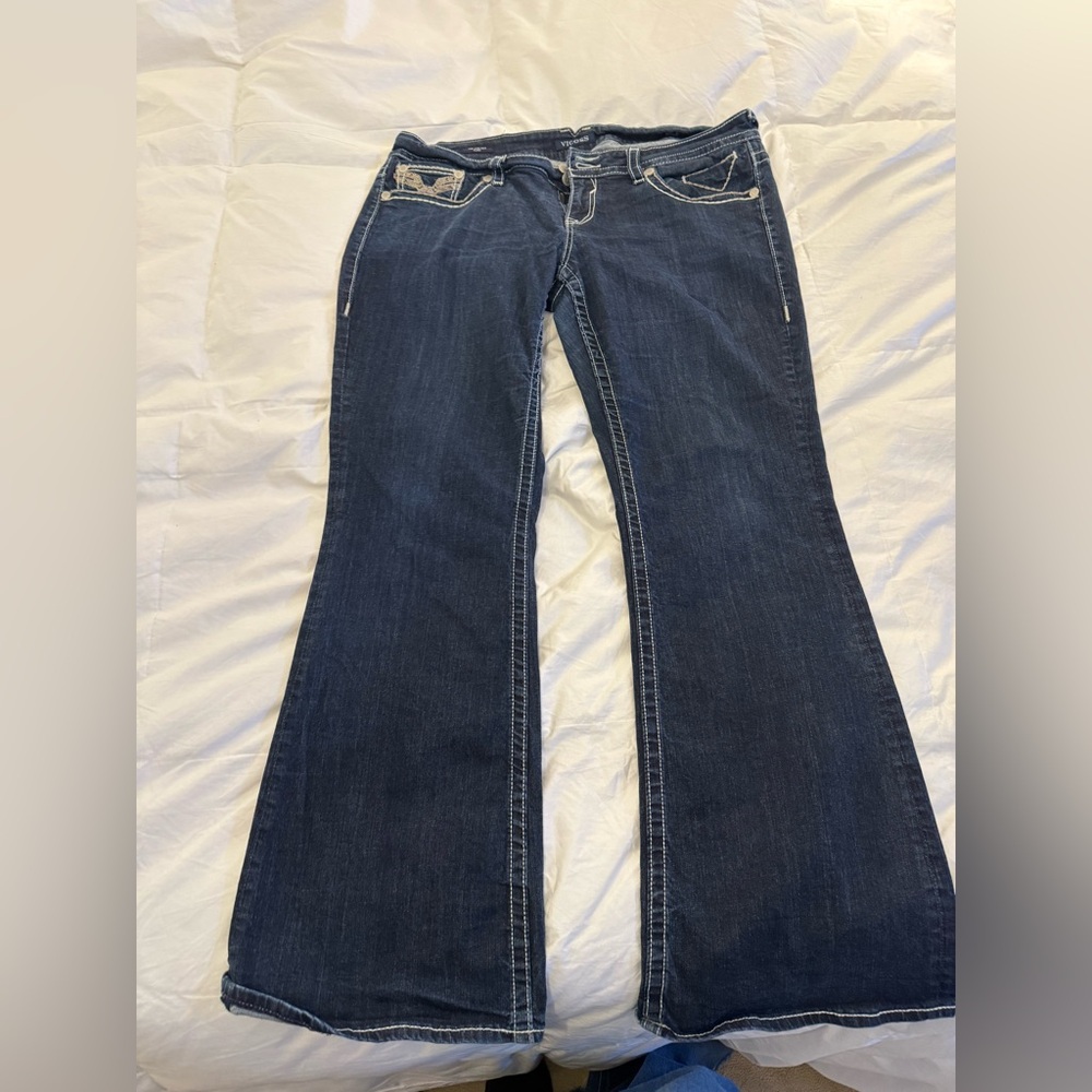 Vigoss Dark Blue Flare Jeans